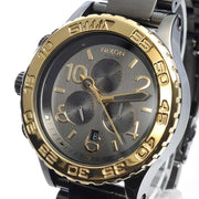 42-20 chronograph gunmetal and gold-tone men's watch men's watch a037-1228