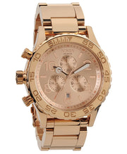 42-20 chronograph rose dial rose gold-tone men's watch men's watch a037-897