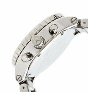42-20 chrono high polish white silver men's watch men's watch a037-945