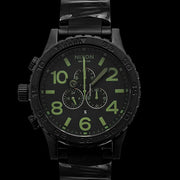51-30 surplus matte black men's watch a083-1042
