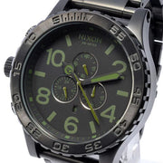 51-30 surplus matte black men's watch a083-1042