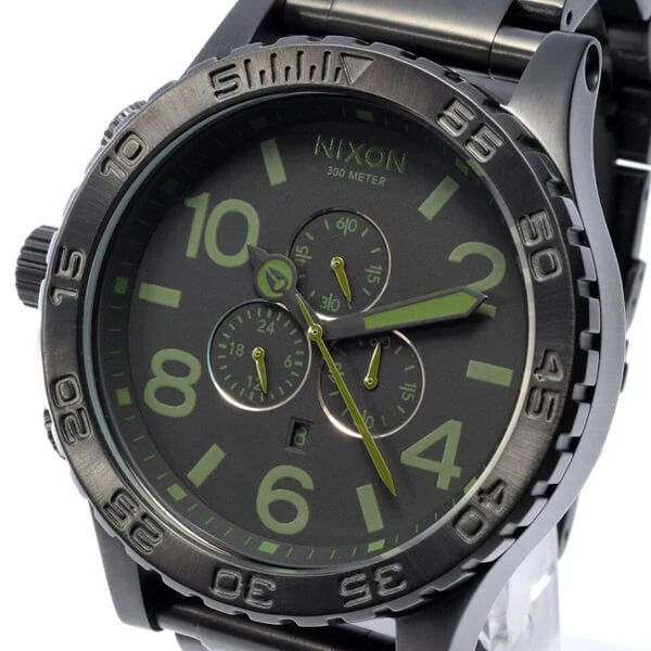 51-30 surplus matte black men's watch a083-1042
