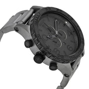 51-30 chronograph gunmetal dial men's watch a083-1062