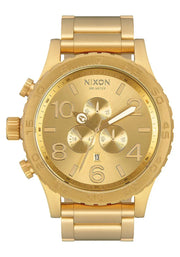 51-30 chrono stainless steel gold tone men's watch a083-502
