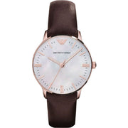 Emporio Armani Women’s Stainless Steel Mother of pearl Dial 32mm Watch AR1601