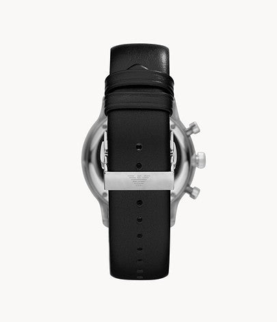 Emporio Armani Men’s Quartz Leather Strap Black Dial 43mm Watch AR0397