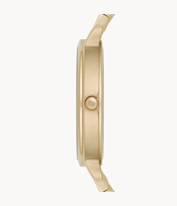 Emporio Armani Women’s Analog Stainless Steel Mother of Pearl Dial 32mm Watch AR11007