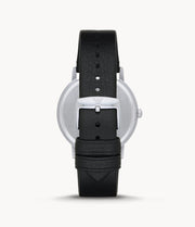 Emporio Armani Men’s Quartz Leather Strap Black Dial 41mm Watch AR11013