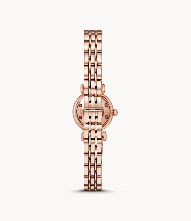 Emporio Armani Women’s Analog Stainless Steel Mother of Pearl Dial 22mm Watch AR11203
