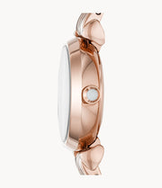 Emporio Armani Women’s Analog Stainless Steel Mother of Pearl Dial 22mm Watch AR11203