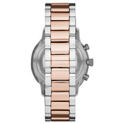 Emporio Armani Men’s Chronograph Quartz Stainless Steel White Dial 44mm Watch AR11209