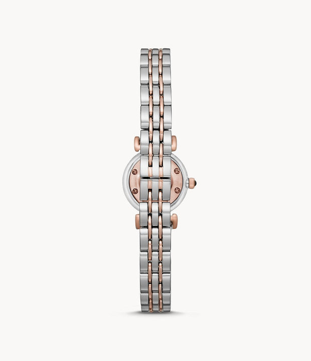 Emporio Armani Women’s Analog Stainless Steel Blue Dial 22mm Watch AR11222