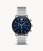 Emporio Armani Men’s Chronograph Stainless Steel 43mm Watch AR11238