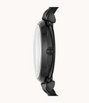 Emporio Armani Women’s Analog Stainless Steel Black Dial 32mm Watch AR11245