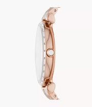 Emporio Armani Women’s Analog Stainless Steel Mother of Pearl Dial 32mm Watch AR11294