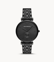 Emporio Armani Men’s Chronograph Quartz Stainless Steel Black Dial 40mm Watch AR11299