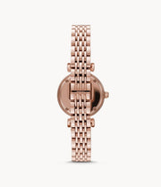 Emporio Armani Women’s Stainless Steel Mother of Pearl Dial 28mm Watch AR11316