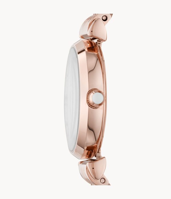 Emporio Armani Women’s Stainless Steel Mother of Pearl Dial 28mm Watch AR11316