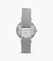 Emporio Armani Women’s Analog Stainless Steel Mother of Pearl Dial 32mm Watch AR11319