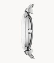 Emporio Armani Women’s Analog Stainless Steel Mother of Pearl Dial 32mm Watch AR11319