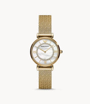 Emporio Armani Women’s Analog Stainless Steel Mother of Pearl Dial 32mm Watch AR11321