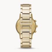 Emporio Armani Men’s Chronograph Quartz Stainless Steel Off-White Dial 43mm Watch AR11332