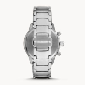Emporio Armani Men’s Quartz Stainless Steel Beige Dial 43mm Watch AR11352