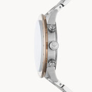 Emporio Armani Men’s Quartz Stainless Steel Beige Dial 43mm Watch AR11352
