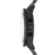 Emporio Armani Men’s Quartz Stainless Steel Black Dial 43mm Watch AR11363