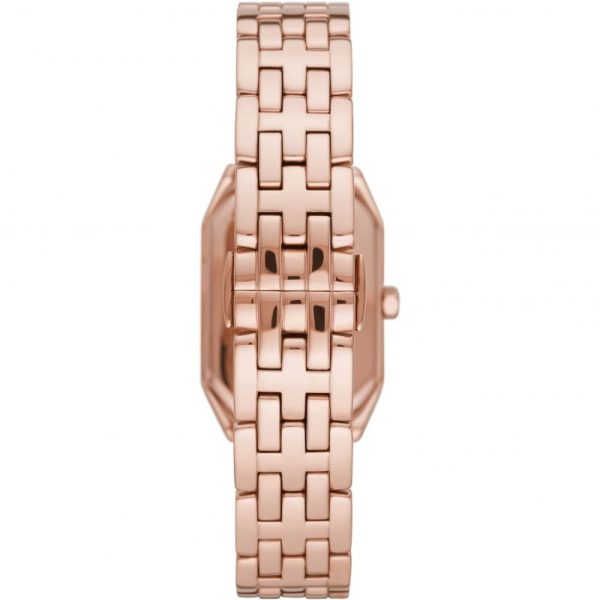 Emporio Armani Women’s Quartz Rose Gold Stainless Steel Mother of Pearl Dial 24mm Watch AR11389