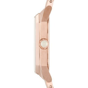 Emporio Armani Women’s Quartz Rose Gold Stainless Steel Mother of Pearl Dial 24mm Watch AR11389