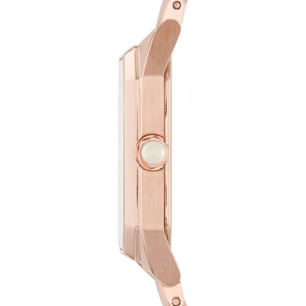 Emporio Armani Women’s Quartz Rose Gold Stainless Steel Mother of Pearl Dial 24mm Watch AR11389