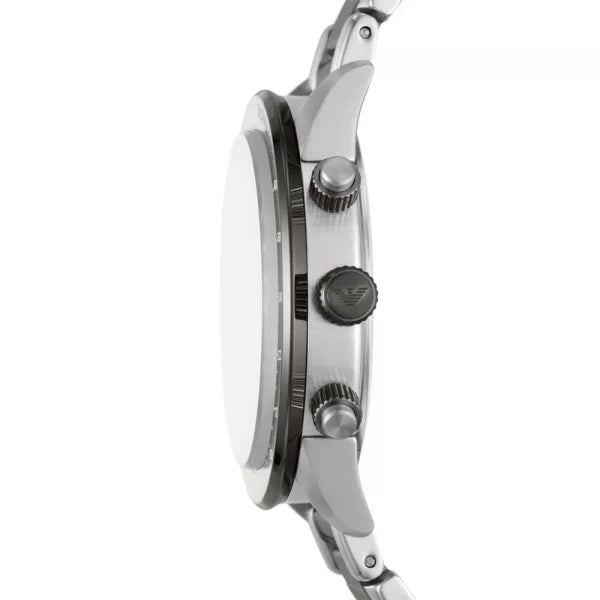 Emporio Armani Men’s Quartz Stainless Steel Grey Dial 43mm Watch AR11391