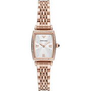 Emporio Armani Women’s Quartz Stainless Steel White Dial 26mm Watch AR11406