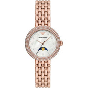 Emporio Armani Women’s Quartz Stainless Steel Mother of Pearl Dial 32mm Watch AR11462