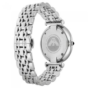 Emporio Armani Men’s Stainless Steel Black Dial 40mm Watch AR1676