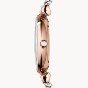 Emporio Armani Women’s Quartz Stainless Steel Mother Of Pearl Dial 32mm Watch AR1683