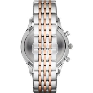 Emporio Armani Men’s Quartz Stainless Steel Grey Dial 43mm Watch AR1864