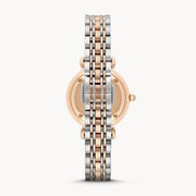 Emporio Armani Women’s Analog Stainless Steel White Dial 32mm Watch AR1926