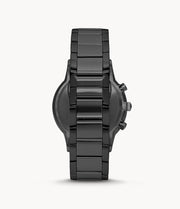 Emporio Armani Men’s Chronograph Stainless Steel Black Dial 43mm Watch AR2485