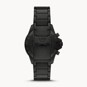 Emporio Armani Men’s Quartz Stainless Steel Black Dial 43mm Watch AR80050