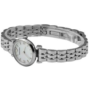 Emporio Armani Women’s Analog Stainless Steel Mother of pearl Gold Dial 21mm Watch AR1688