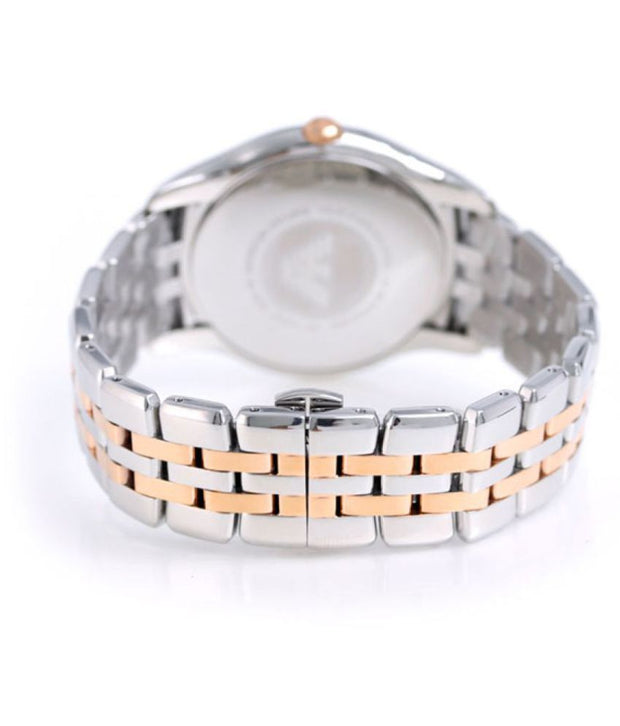 Emporio Armani Men’s Quartz Stainless Steel Silver Dial 43mm Watch AR1824