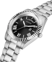 Guess Men’s Quartz Stainless Steel Black Dial 42mm Watch GW0265G1