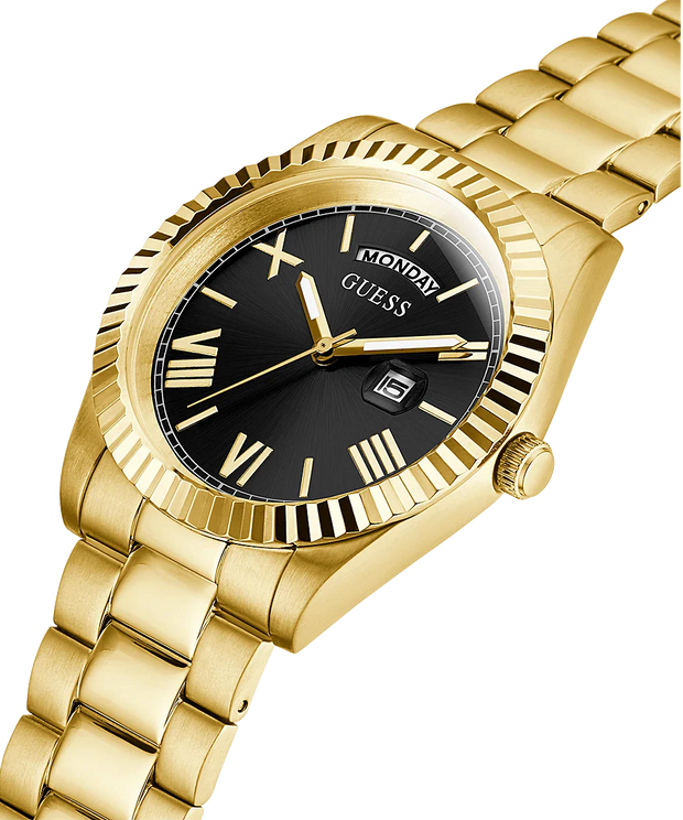 Guess Men’s Quartz Stainless Steel Black Dial 42mm Watch GW0265G3