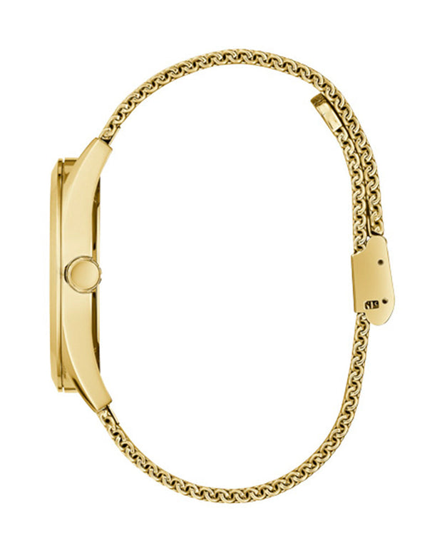 Guess Men’s Quartz Gold Stainless Steel Gold Dial 42mm Watch GW0368G2