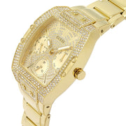 Guess Women’s Quartz Gold Stainless Steel Gold Dial 38mm Watch GW0104L2