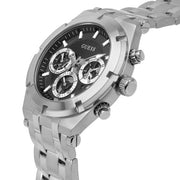 Guess Men’s Quartz Stainless Steel Black Dial 44mm Watch GW0260G1