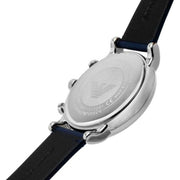 Emporio Armani Men’s Chronograph Leather Strap Blue Dial 46mm Watch AR11451