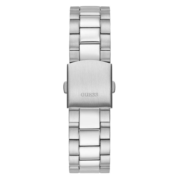 Guess Men’s Quartz Silver Stainless Steel Silver Dial 42mm Watch GW0265G6